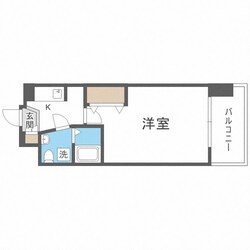 AFFLUENCE難波の物件間取画像